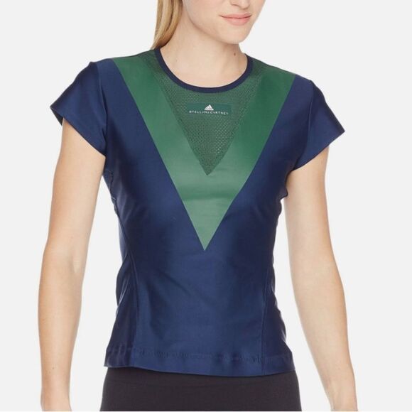 Adidas Stella McCartney Court
Tennis Tee Collegiate Navy XXS - Picture 1 of 8